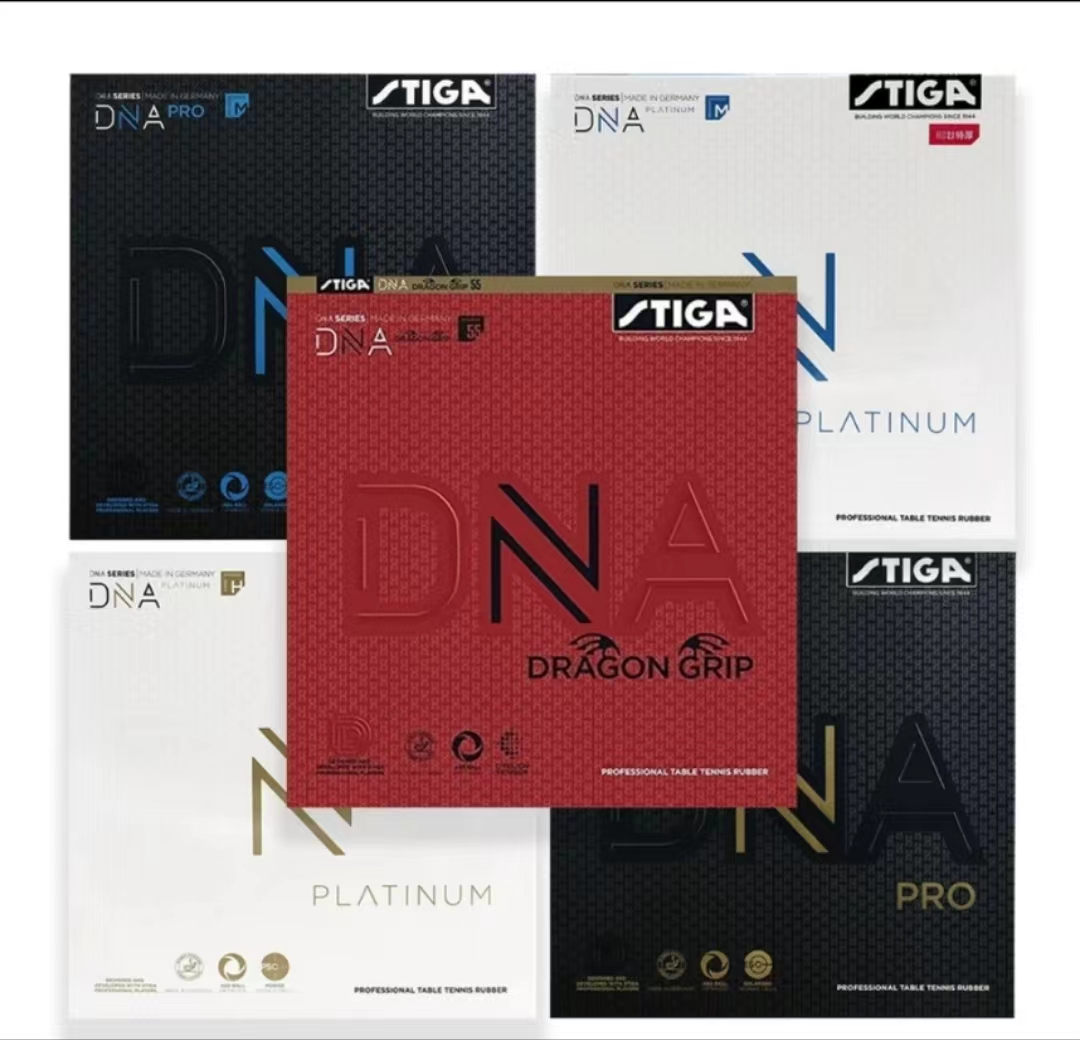 Table Tennis Zhang Jike - STIGA DNA Red Dragon Table Tennis