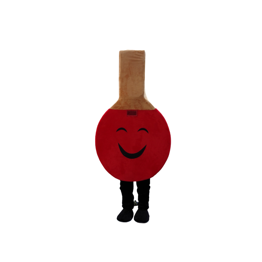 Table Tennis Custom Bat - Table tennis bat mascot costume pingpong