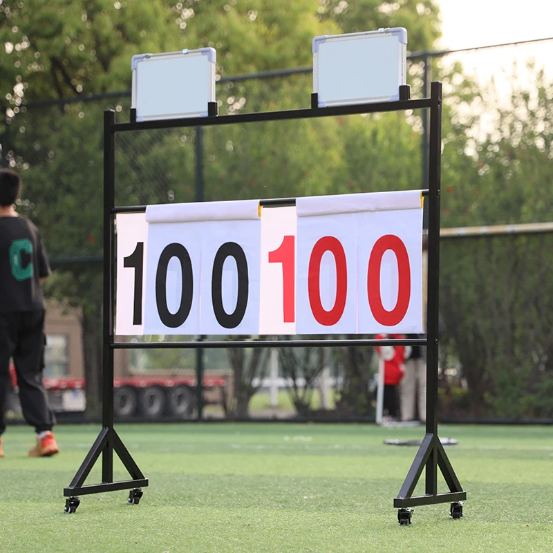Table Tennis Scoreboard - Basketball Game Scoreboard Movable Adjustable Height