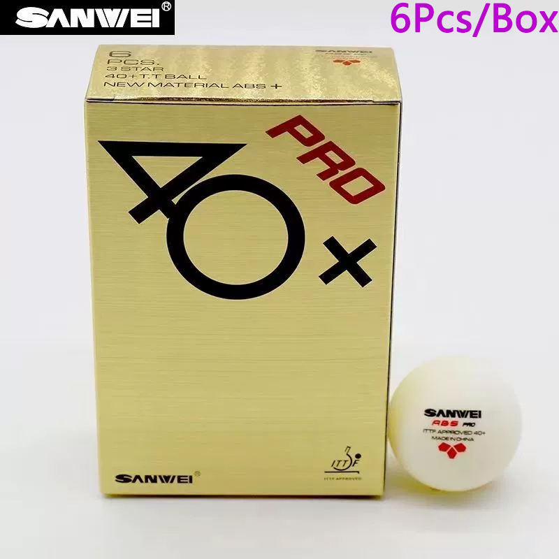 Table Tennis Pro - 3Stars SANWEI ABS PRO 40+ Table
