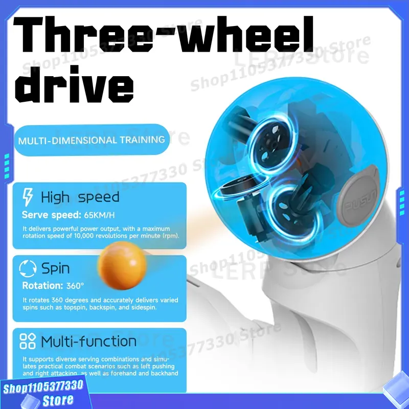 PUSUN Smart Table Tennis Robot - Table Tennis App ulasan dan harga