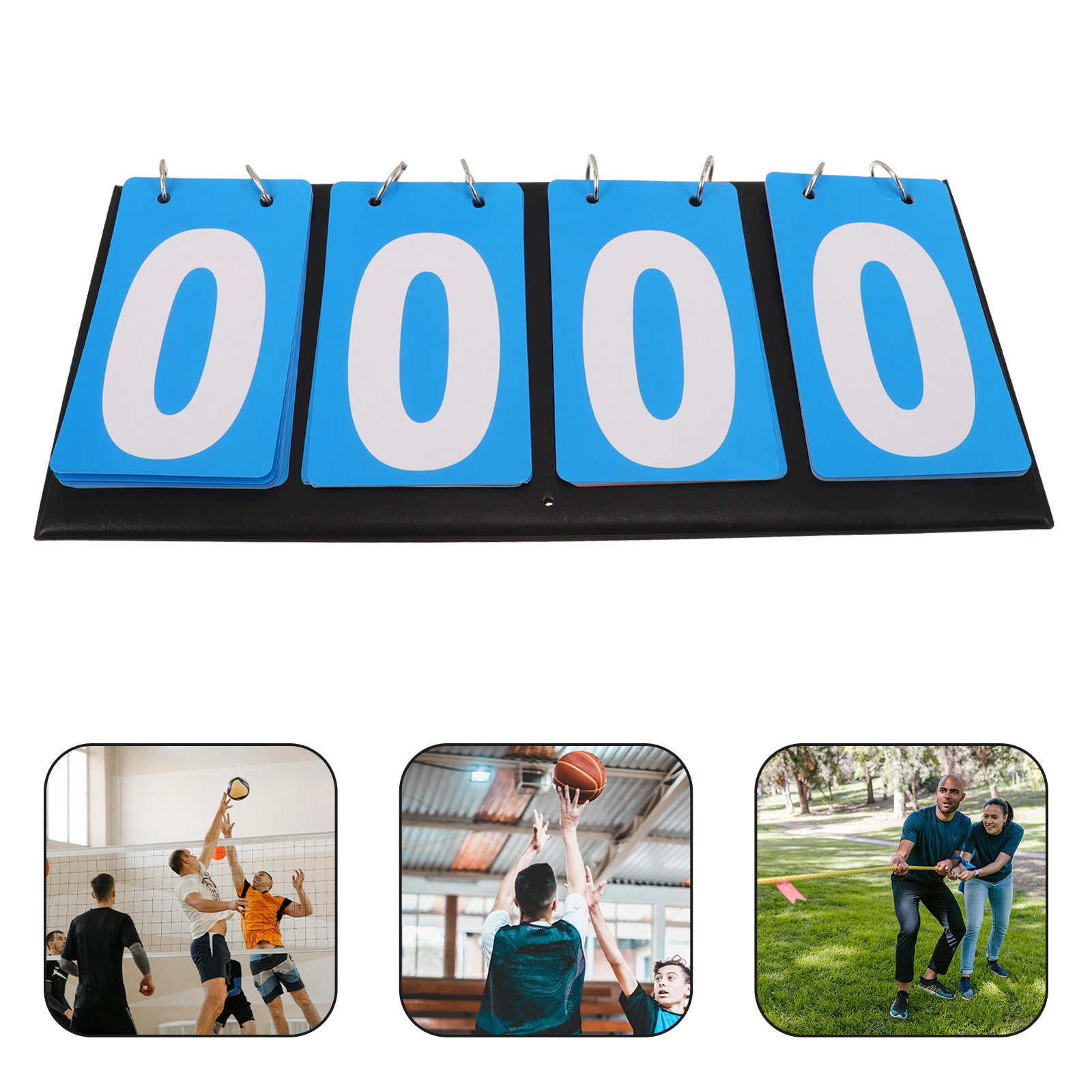 Four Scoreboards Portable Bask - Table Tennis Scoreboard ulasan dan harga