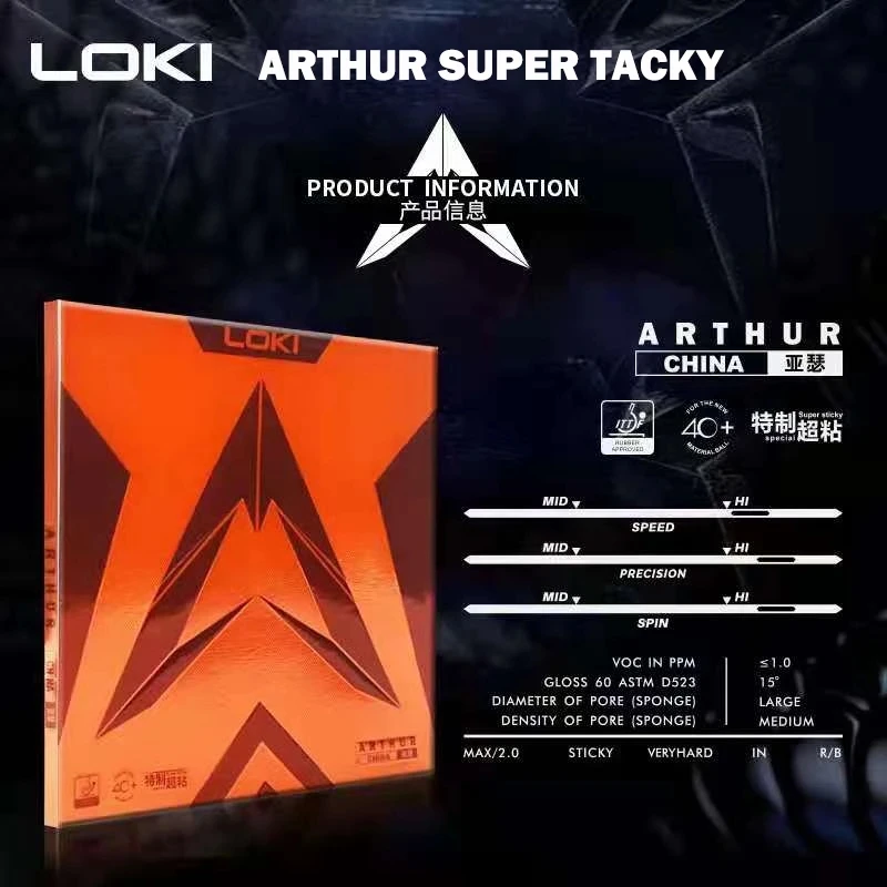 Genuine Original LOKI ARTHUR T - Table Tennis Loki ulasan dan harga