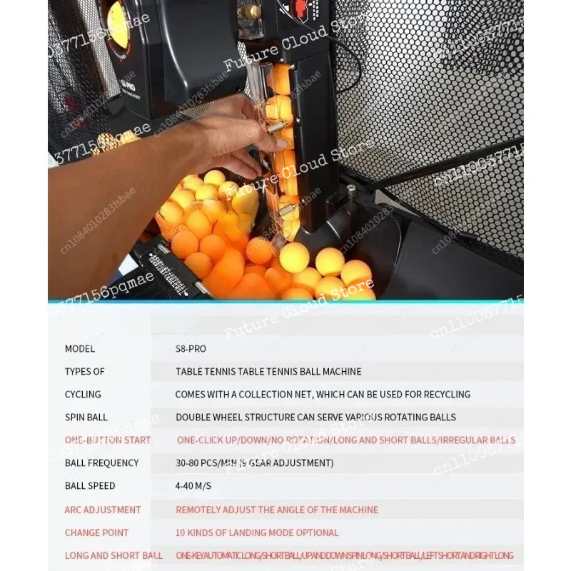S8-PRO/JT-A Robot for Table Te - Table Tennis Pro ulasan dan harga