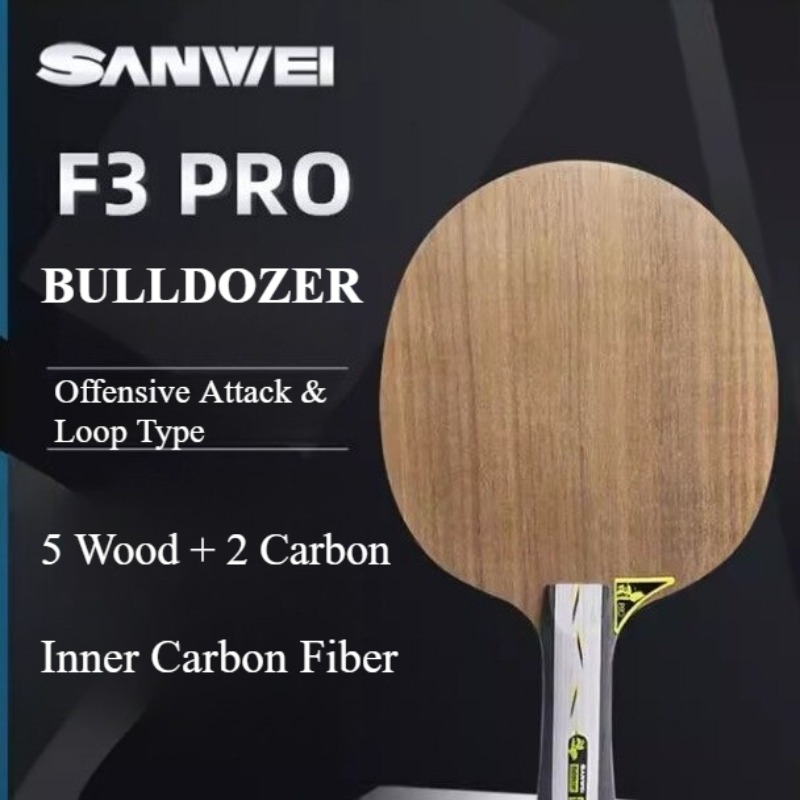 SANWEI F3 PRO BULLDOZER Table  - Table Tennis Pro ulasan dan harga