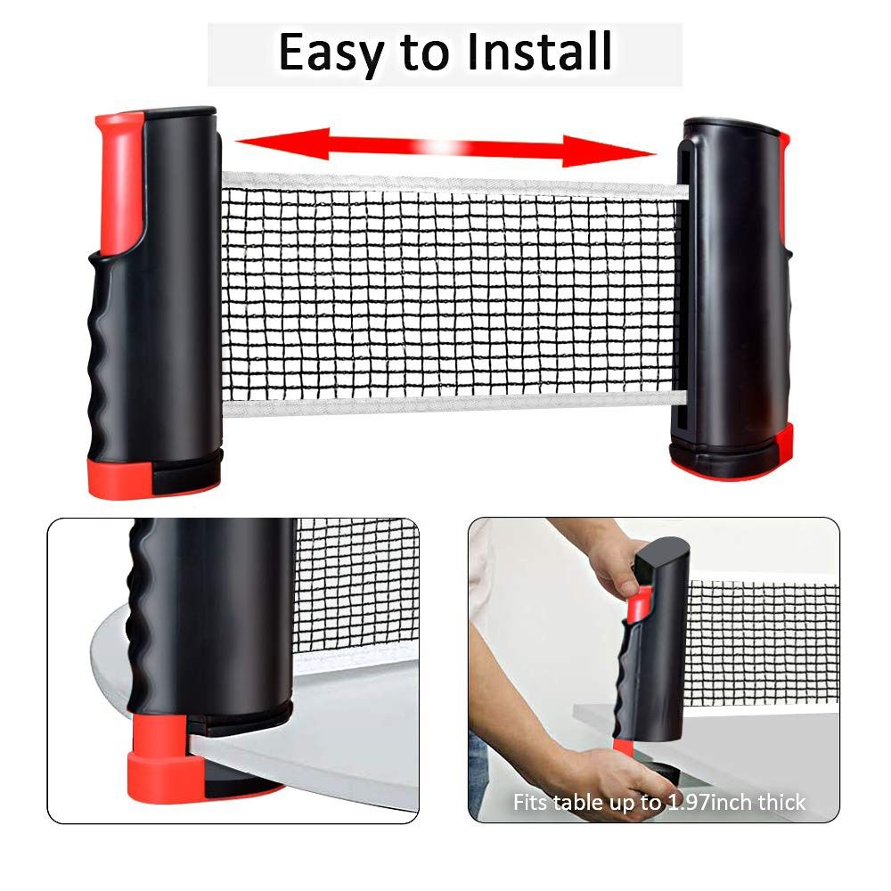 Retractable Net Ping Pong Net  - Table Tennis Ace ulasan dan harga