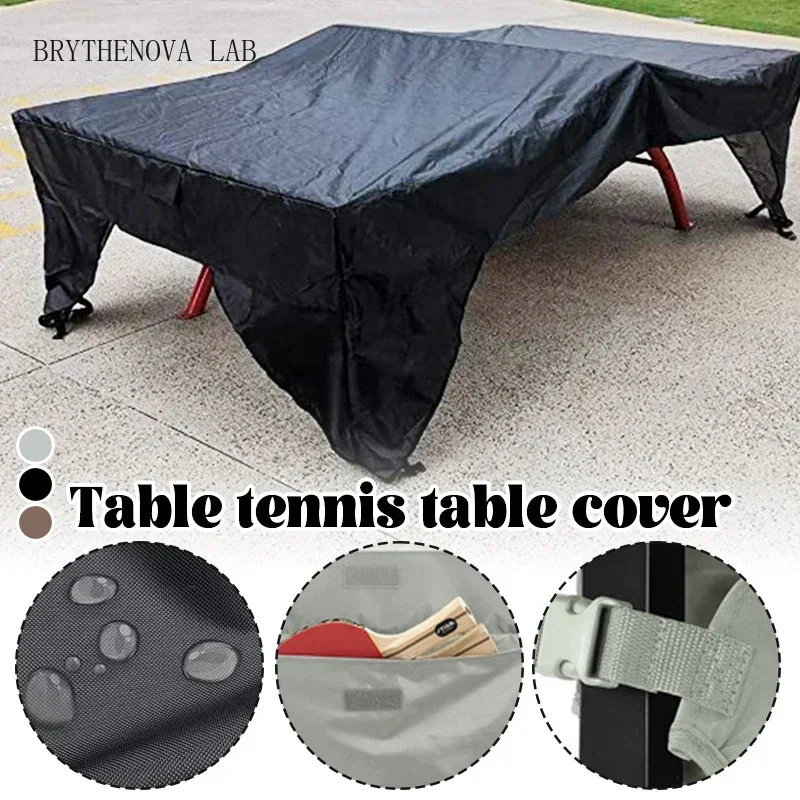 190T/210D Ping Pong Table Cove - Table Tennis Protective Cover ulasan dan harga
