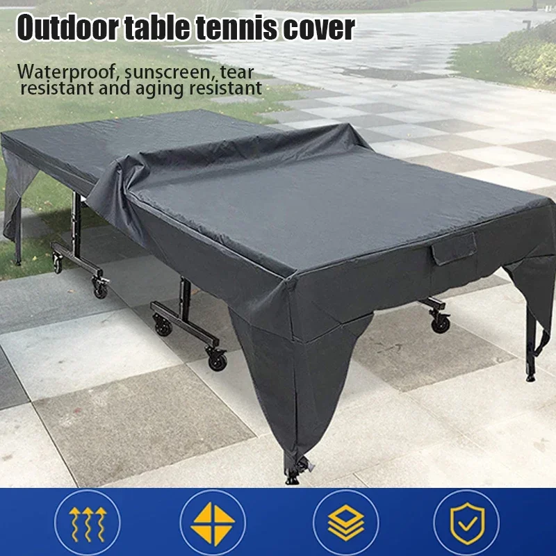 190T/210D Ping Pong Table Cove - Table Tennis Protective Cover ulasan dan harga