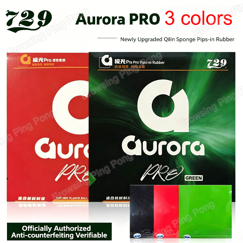 729 AURORA PRO Table Tennis Ru - Table Tennis Pro ulasan dan harga