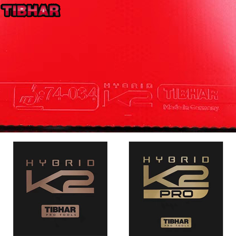 TIBHAR HYBRID K2 K2 Pro Sticky - Table Tennis Hybrid Rubbers ulasan dan harga