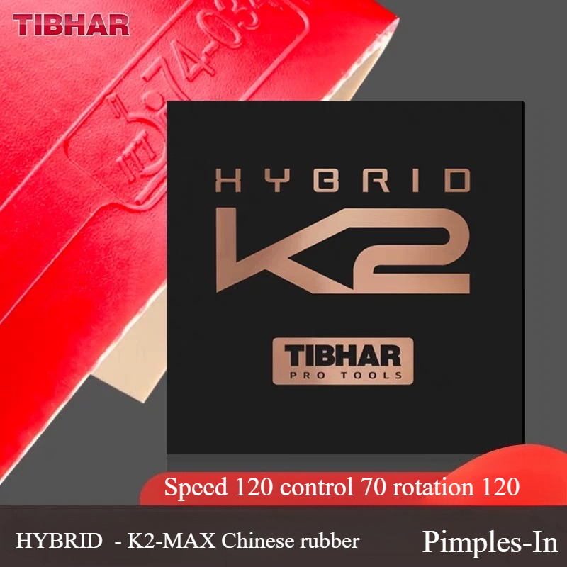 TIBHAR HYBRID K2 K2 Pro Sticky - Table Tennis Hybrid Rubbers ulasan dan harga