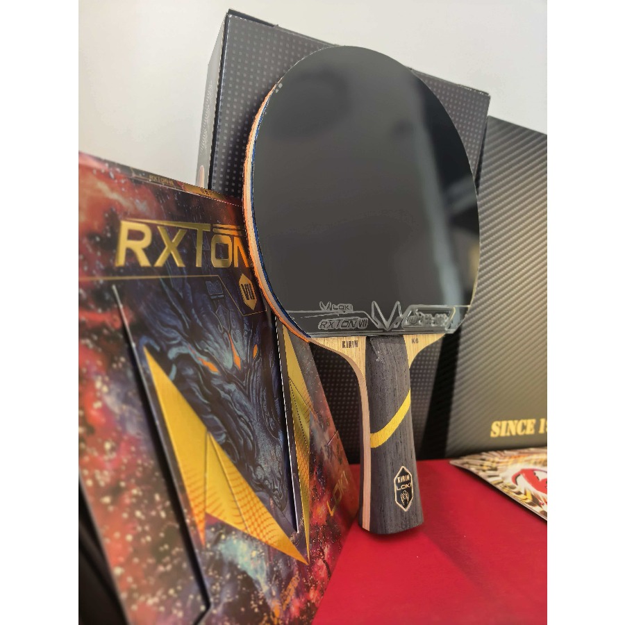 LOKI Kylin K6 Carbon Table Ten - Table Tennis Custom Bat ulasan dan harga