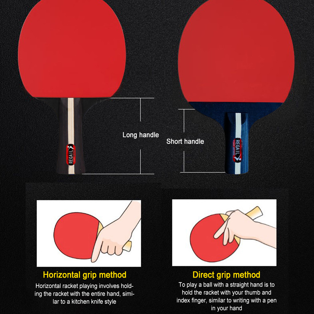 Table Tennis Racket 2 Rackets  - Table Tennis Ace ulasan dan harga