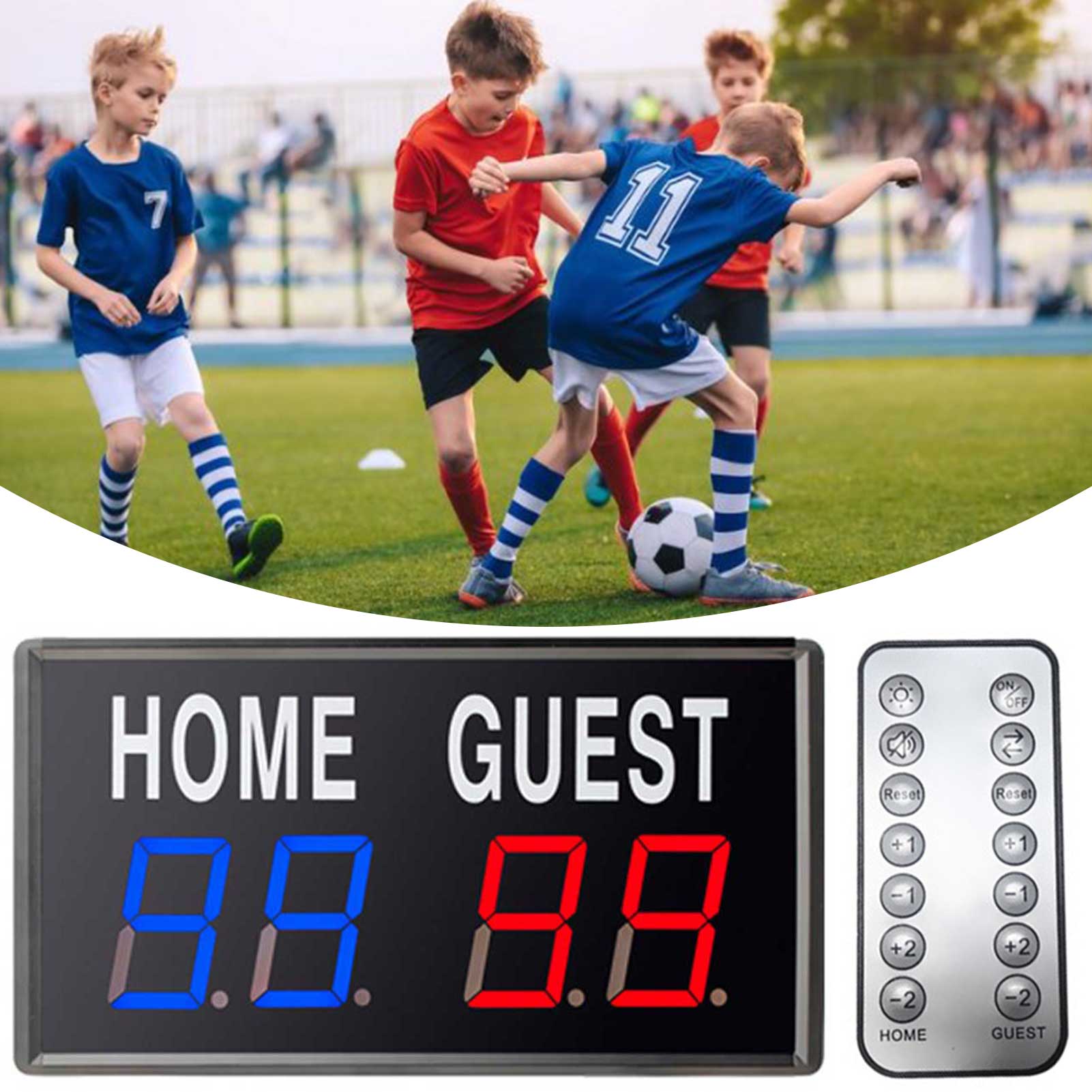 4-Digit LED Electronic Score K - Table Tennis Scoreboard ulasan dan harga