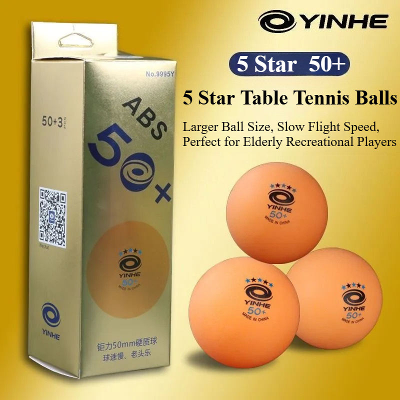 YINHE 5/6 Stars 50+/55+ Mm Tab - Table Tennis From ulasan dan harga
