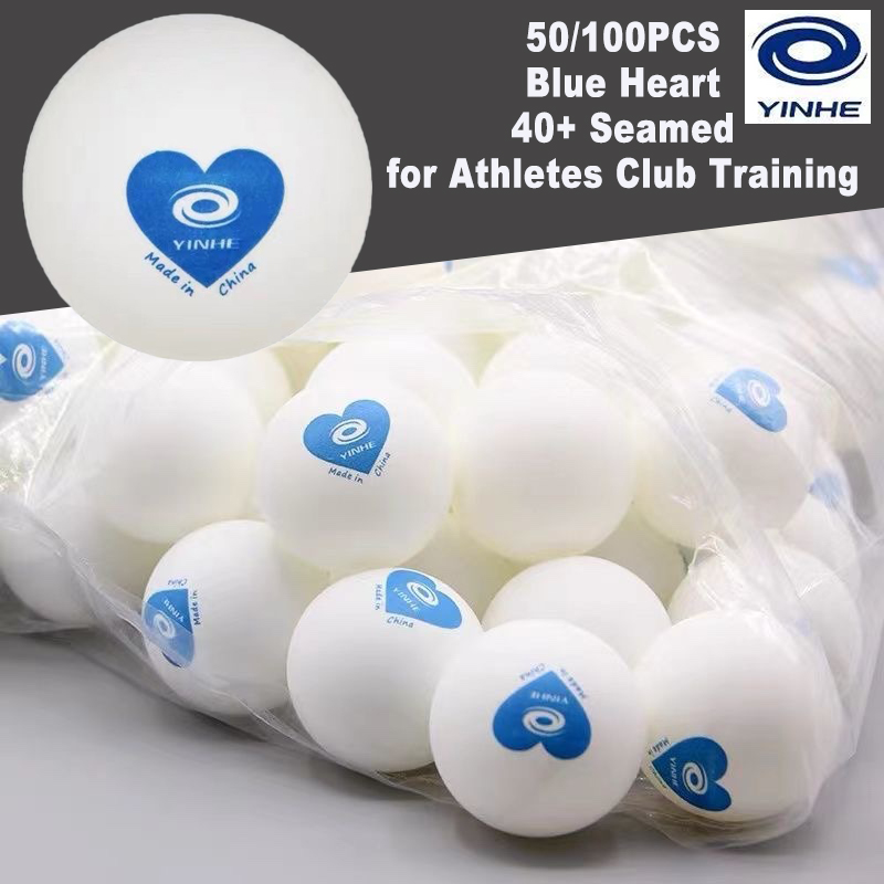 50/100PCS YINHE 40+ Seamed Tab - Table Tennis Athlete ulasan dan harga