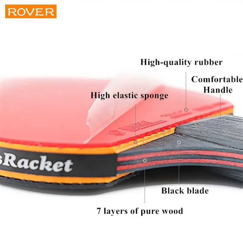5/6 Star Table Tennis Racket 2 - Table Tennis Joola ulasan dan harga