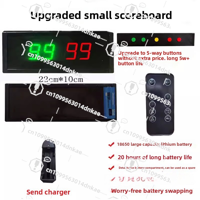 Basketball Game Electronic Sco - Table Tennis Scoreboard ulasan dan harga