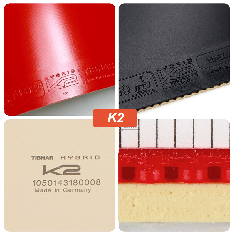 Original Tibhar Hybrid K1 Pro  - Table Tennis Hybrid Rubbers ulasan dan harga