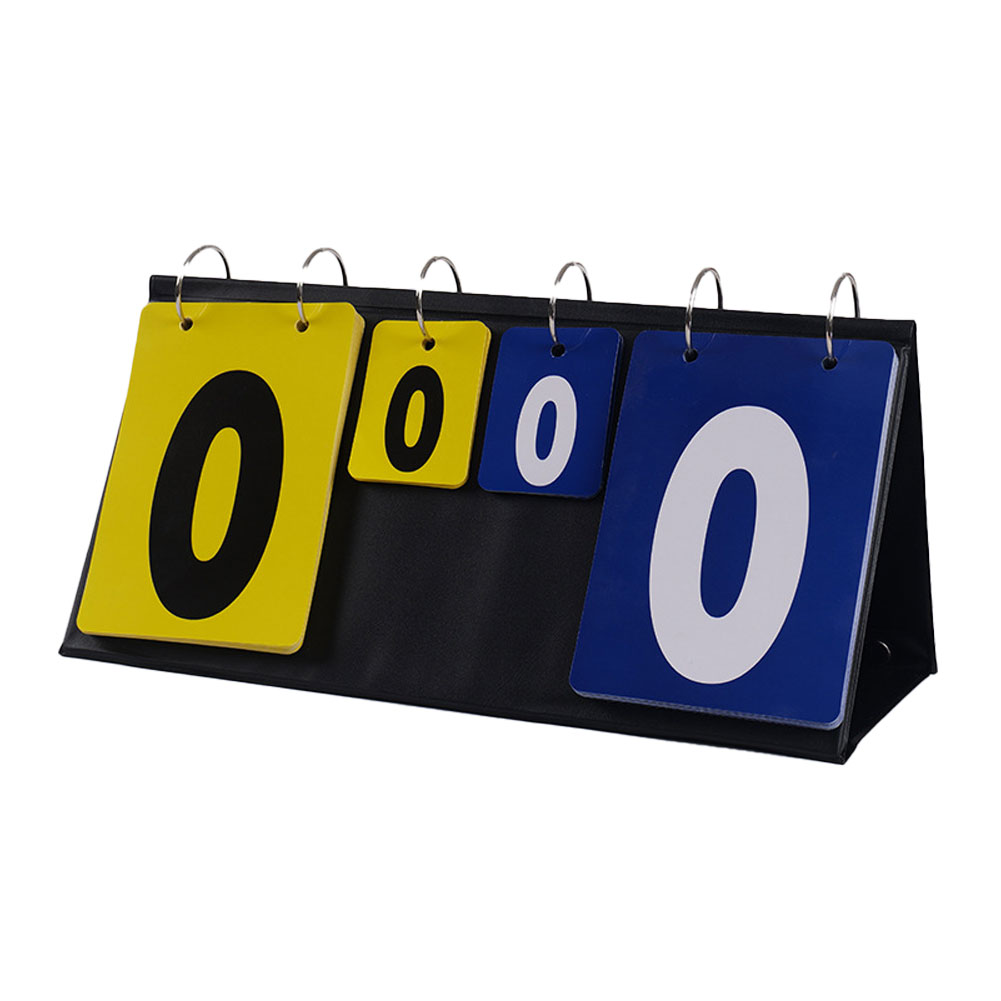 Black blue yellow Flip Scorebo - Table Tennis Scoreboard ulasan dan harga