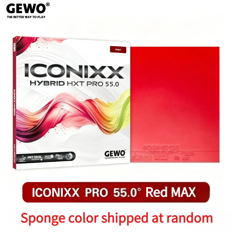 GEWO ICONIXX HYBRID HXT PRO Le - Table Tennis Hybrid Rubbers ulasan dan harga