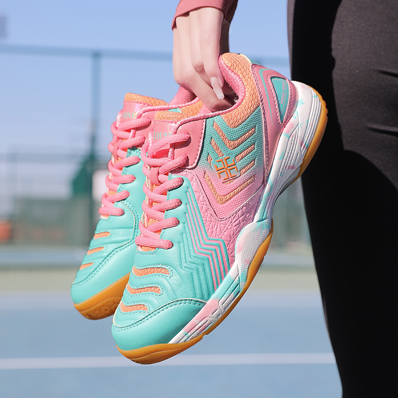Men Badminton Shoes Volleyball - Table Tennis Athlete ulasan dan harga