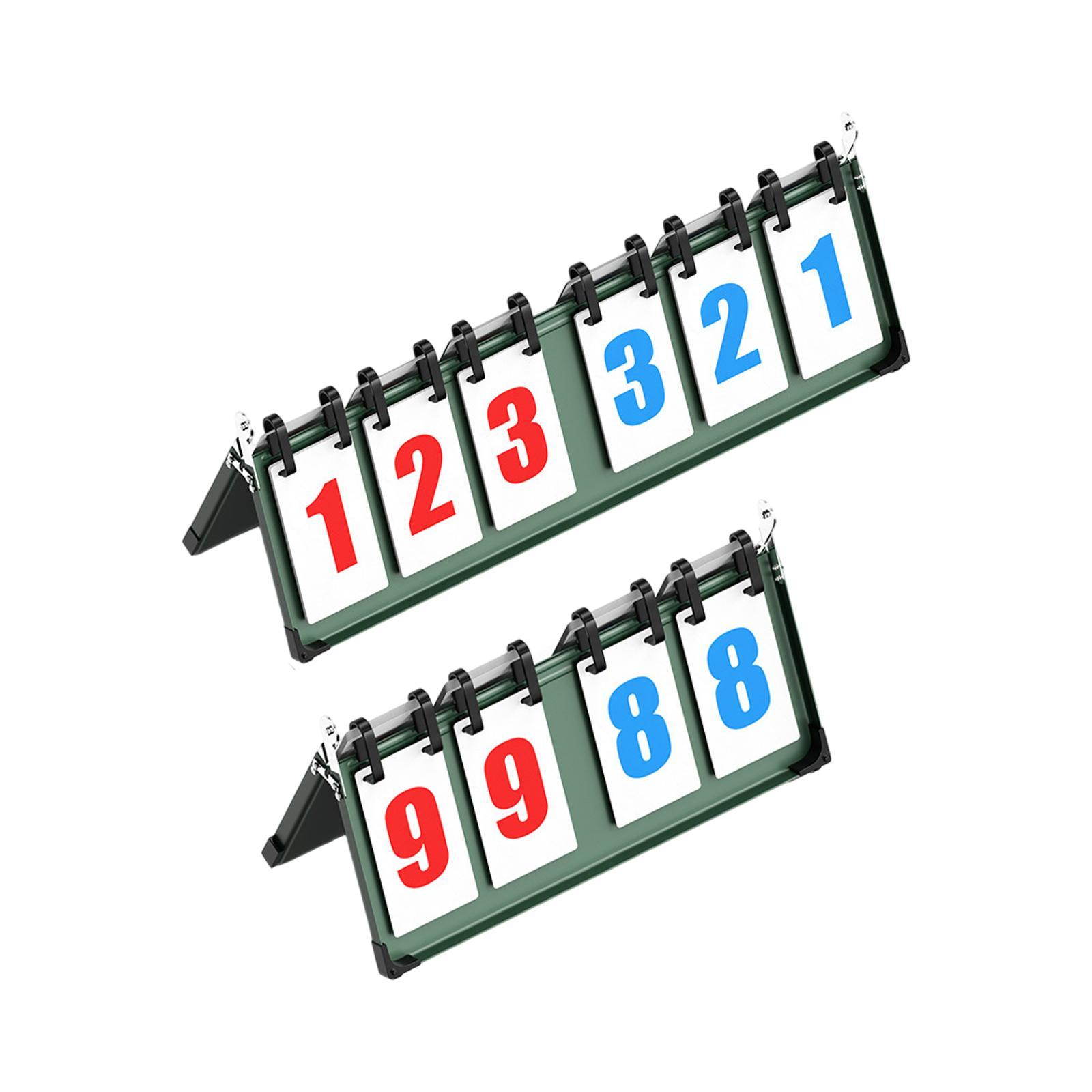 Team Flip Score Board Portable - Table Tennis Scoreboard ulasan dan harga