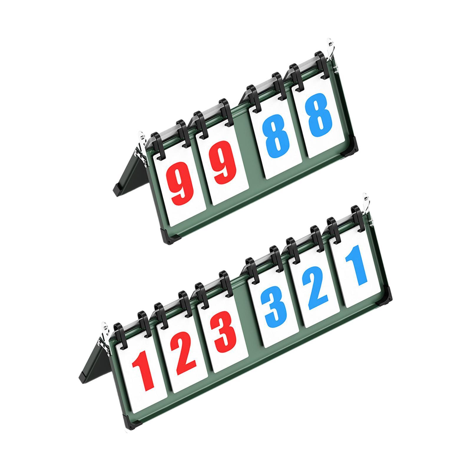Team Flip Score Board Portable - Table Tennis Scoreboard ulasan dan harga