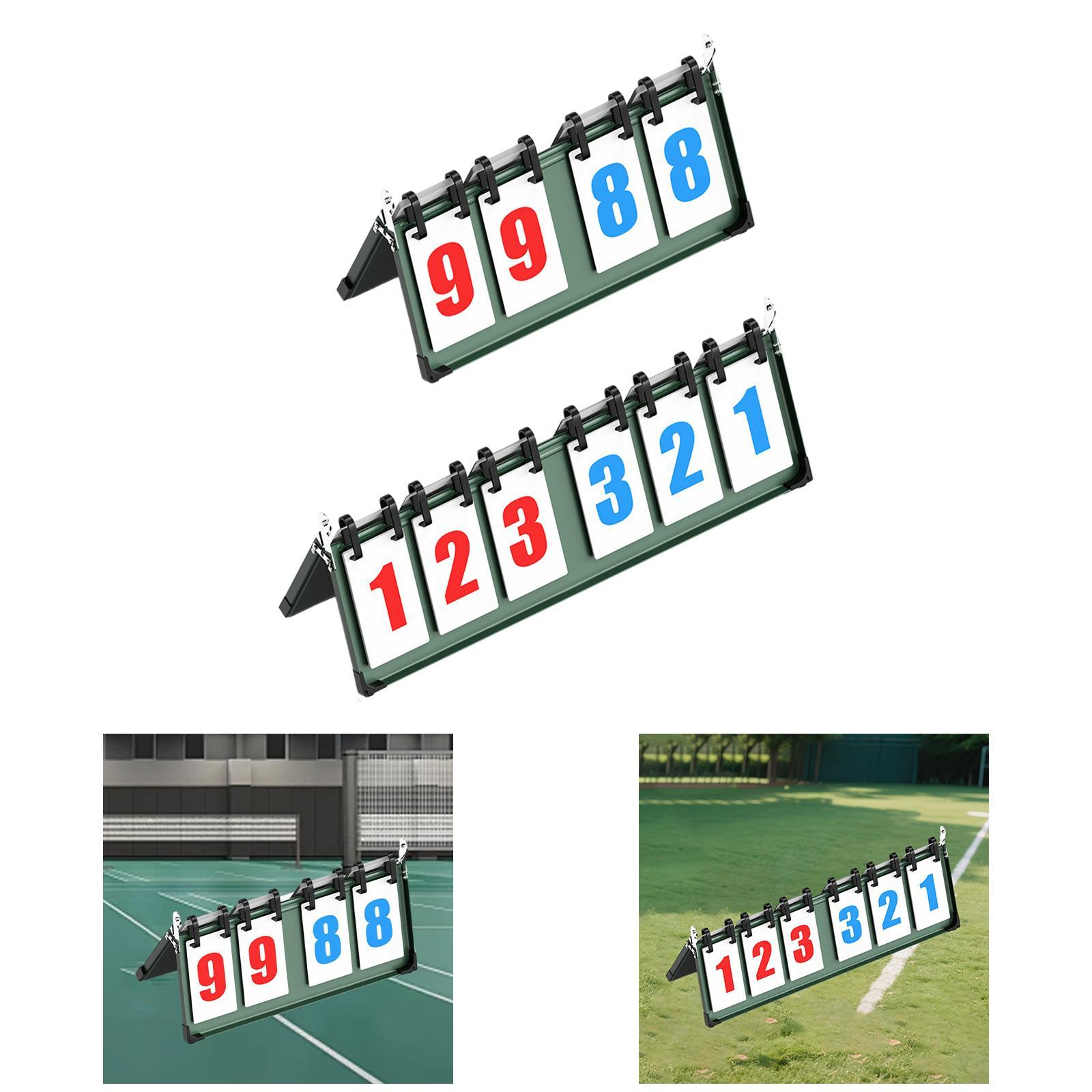 Team Flip Score Board Portable - Table Tennis Scoreboard ulasan dan harga