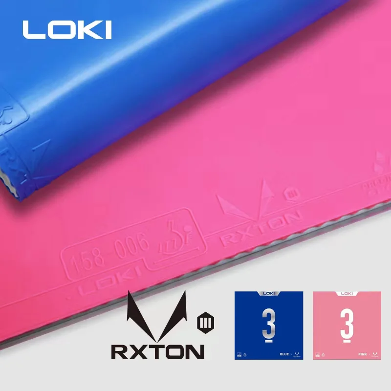 Original LOKI RXTON 1&3 Blue P - Table Tennis Loki ulasan dan harga