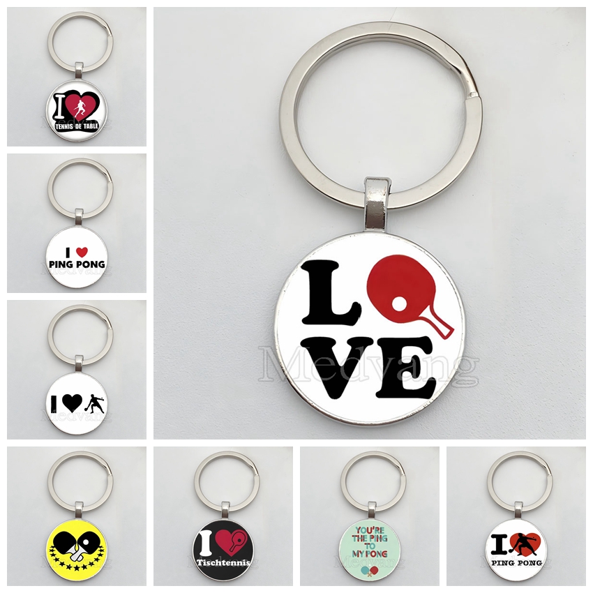 Ping Pong Keychain Table Tenni - Table Tennis Athlete ulasan dan harga