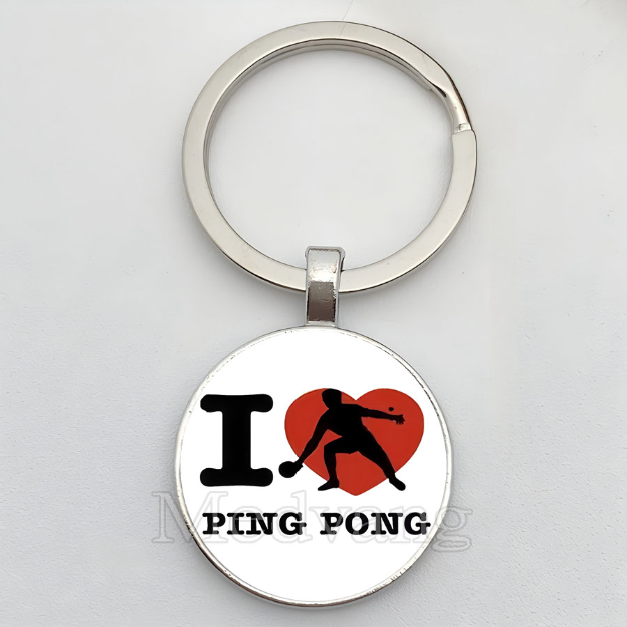 Ping Pong Keychain Table Tenni - Table Tennis Athlete ulasan dan harga