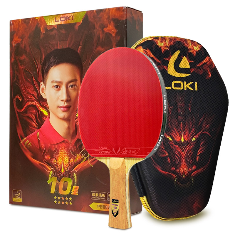 Original LOKI Table Tennis Rac - Table Tennis Zhang Jike ulasan dan harga