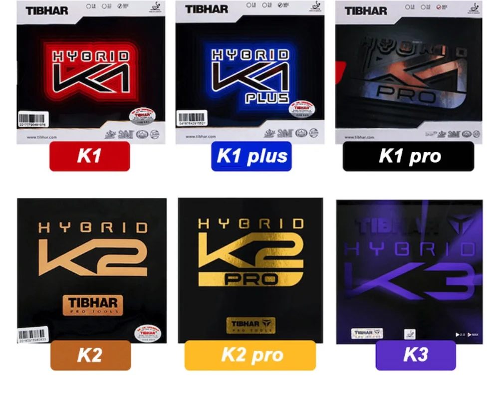Original Tibhar Hybrid K1 Pro  - Table Tennis Hybrid Rubbers ulasan dan harga