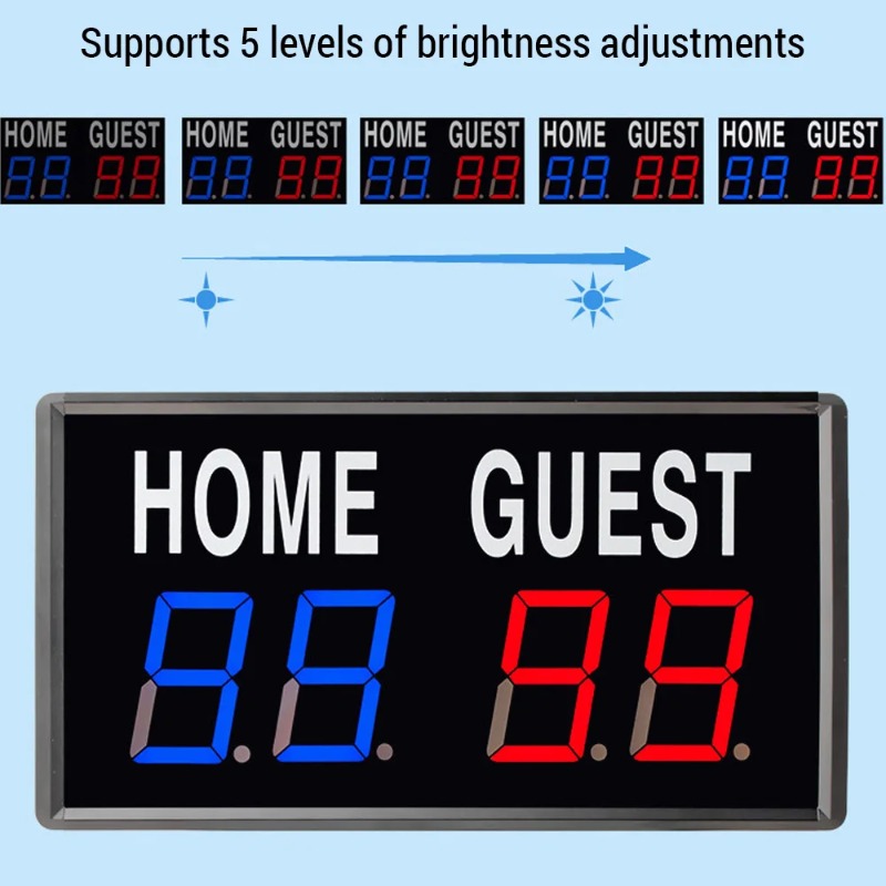 4-Digit LED Electronic Scorebo - Table Tennis Scoreboard ulasan dan harga