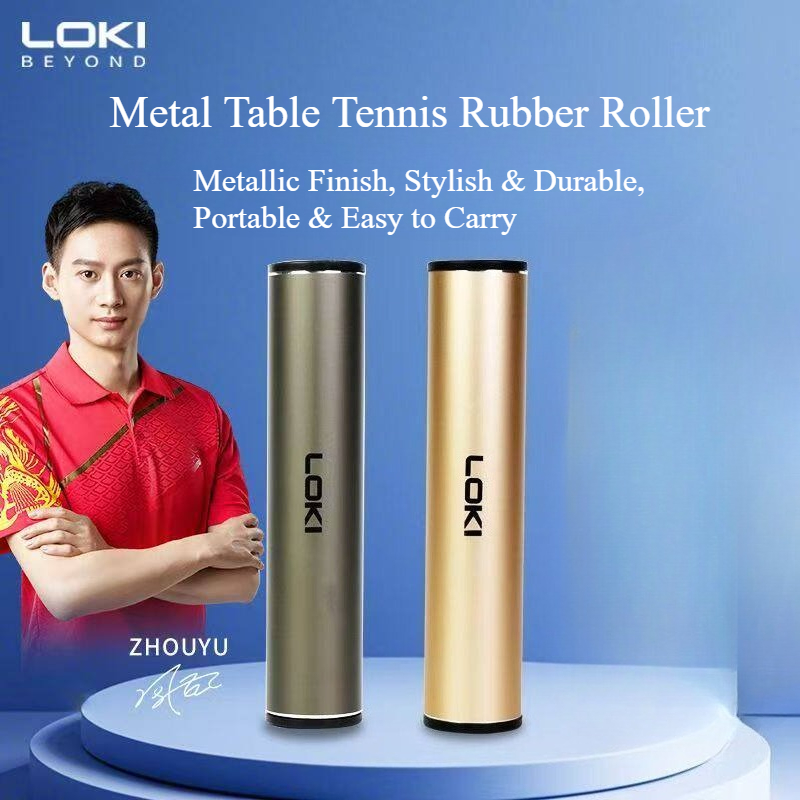 LOKI Metal Table Tennis Rubber - Table Tennis Ball ulasan dan harga