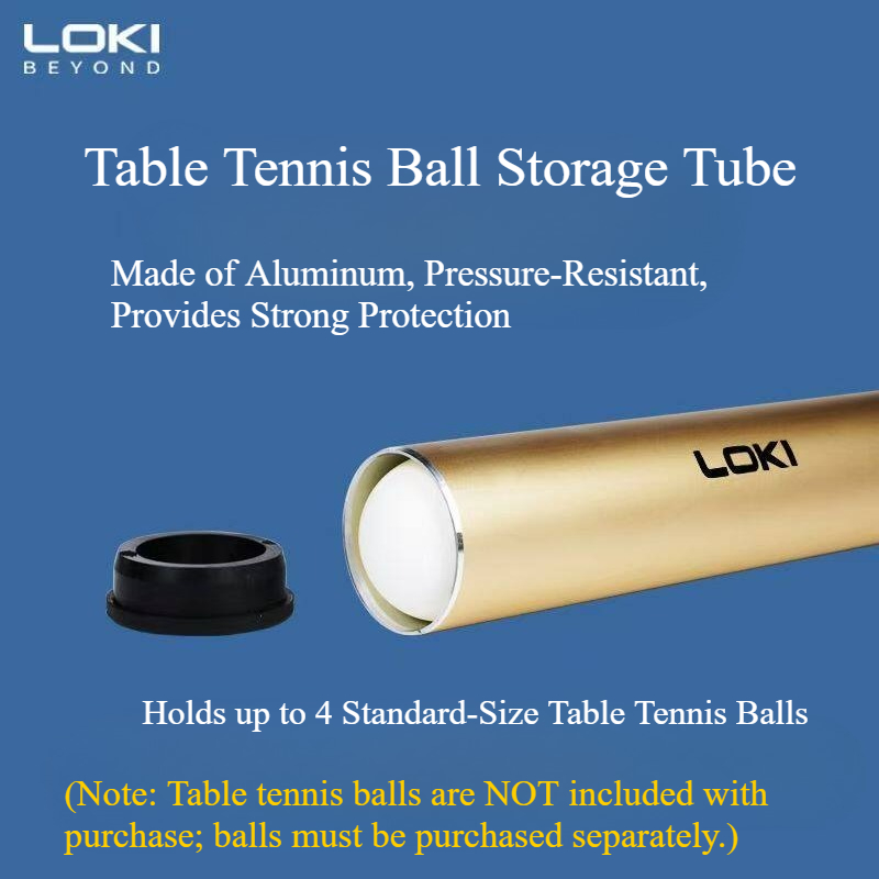 LOKI Metal Table Tennis Rubber - Table Tennis Ball ulasan dan harga