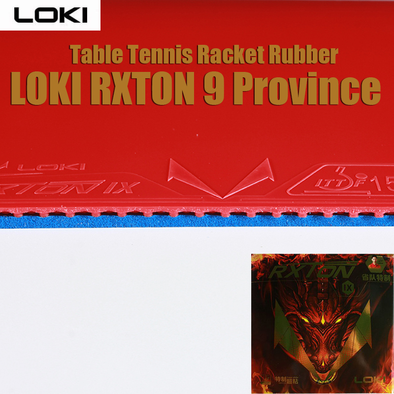 LOKI RXTON 9 Table Tennis Rubb - Table Tennis Loki ulasan dan harga