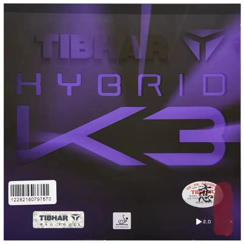 Original TIBHAR HYBRID K3 PRO  - Table Tennis Hybrid Rubbers ulasan dan harga