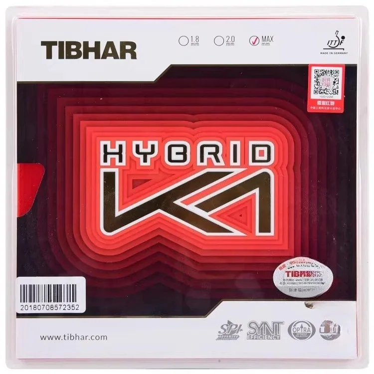 Original TIBHAR HYBRID K3 PRO  - Table Tennis Hybrid Rubbers ulasan dan harga